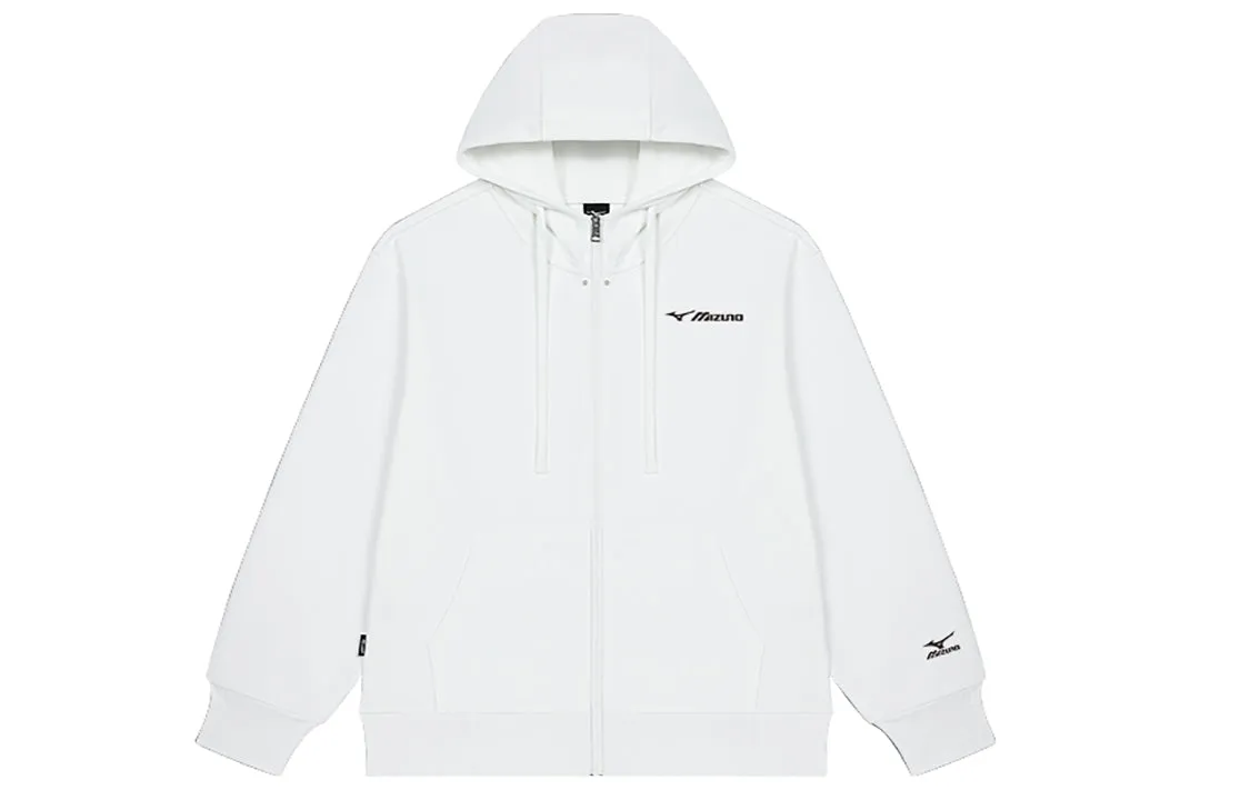 Mizuno Logo Solid Jacket 'White' A2CA2A42 sold by KicksCrew product image thumbnail 2