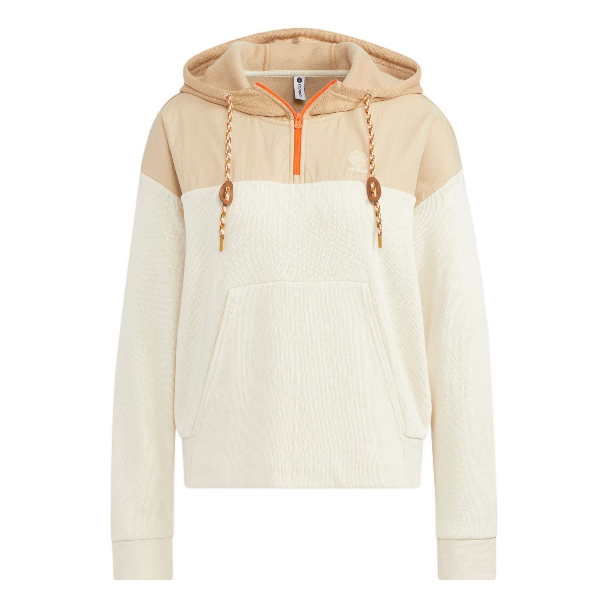 (WMNS) Adidas Neo Util Hoodies 'White Beige' HN2342 sold by KicksCrew