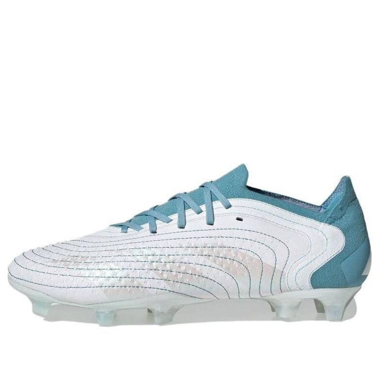 Adidas Predator Accuracy.1 L FG 'Cloud White Grey Two Preloved Blue' FZ6277 sold by KicksCrew