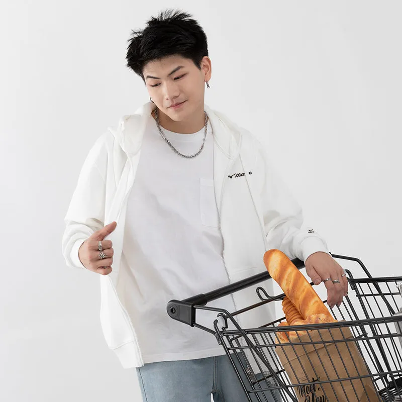 Mizuno Logo Solid Jacket 'White' A2CA2A42 sold by KicksCrew product image thumbnail 4