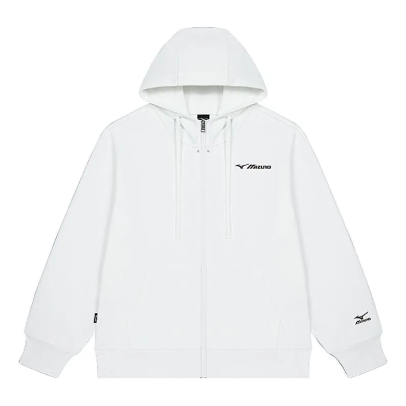 Mizuno Logo Solid Jacket 'White' A2CA2A42 sold by KicksCrew