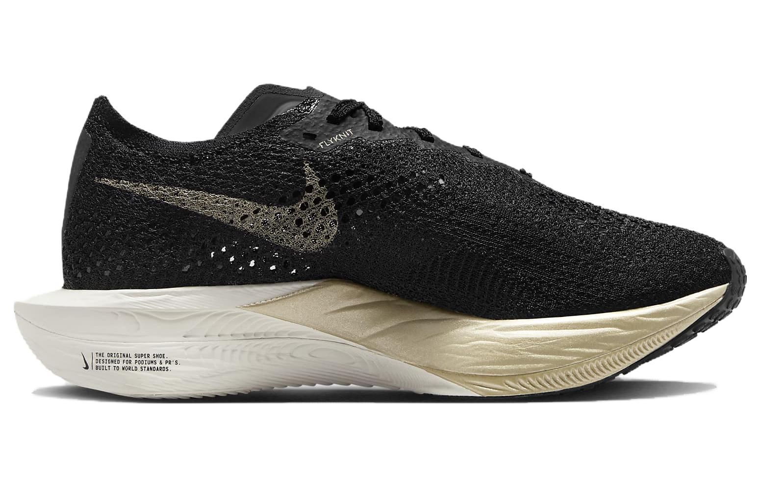 (WMNS) Nike ZoomX VaporFly Next% 3 'Black Metallic Gold Grain' DV4130-002 sold by KicksCrew product image thumbnail 2