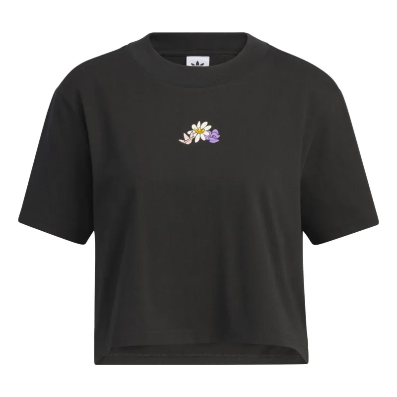 (WMNS) adidas Summer T-Shirt Asia Sizing 'Black' IK8641 sold by KicksCrew
