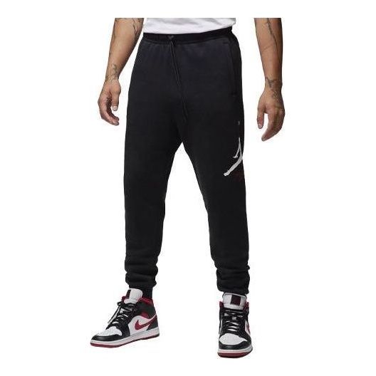 Air Jordan Essentials Fleece Baseline Pants 'Black' FD7345-010 sold by KicksCrew