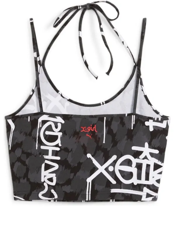 (WMNS) PUMA x X-GIRL All-Over Print Crop Top 'Multi-Color' 624722-01 sold by KicksCrew