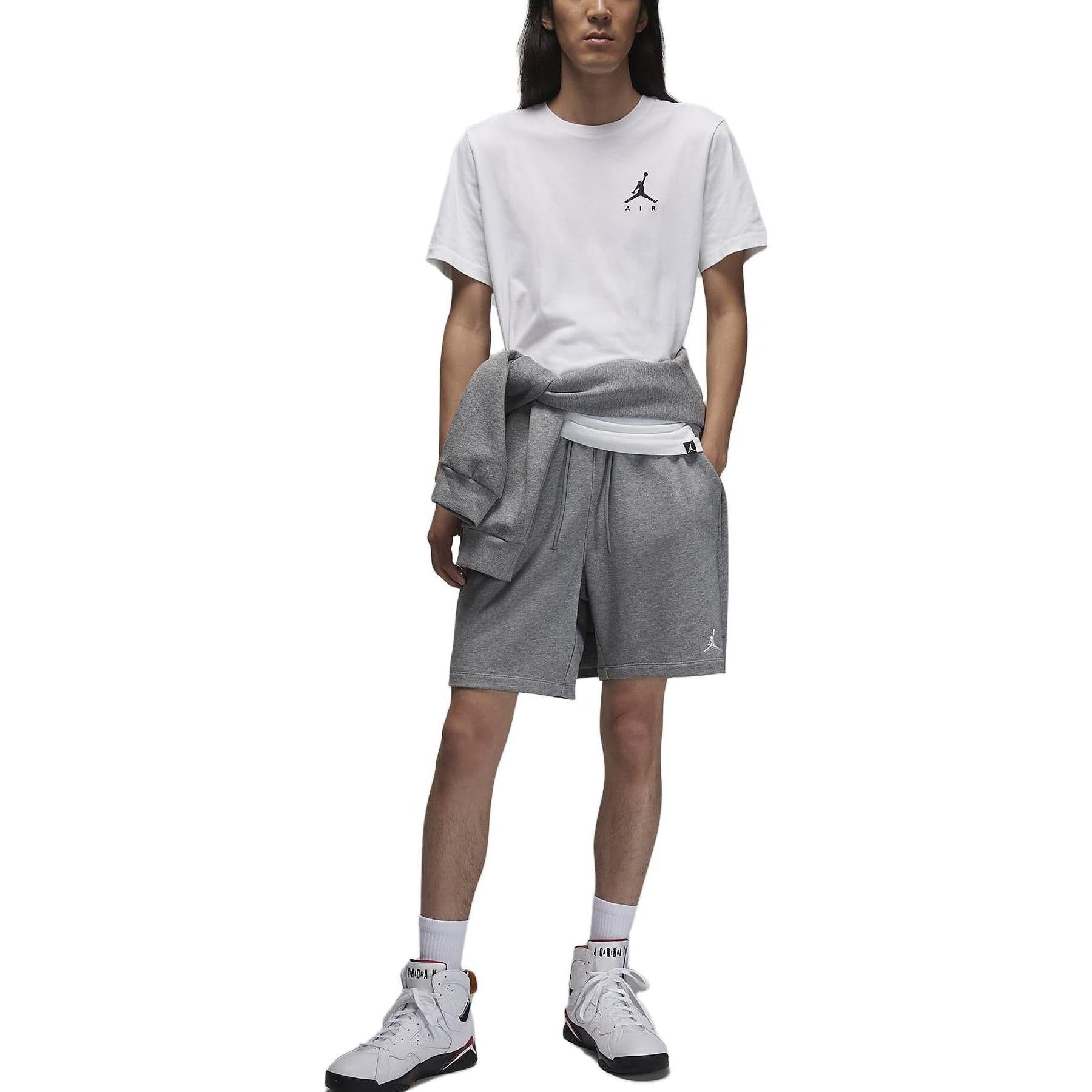 Air Jordan Essentials Loopback Fleece Shorts 'Dark Grey' FQ4535-091 sold by KicksCrew product image thumbnail 2