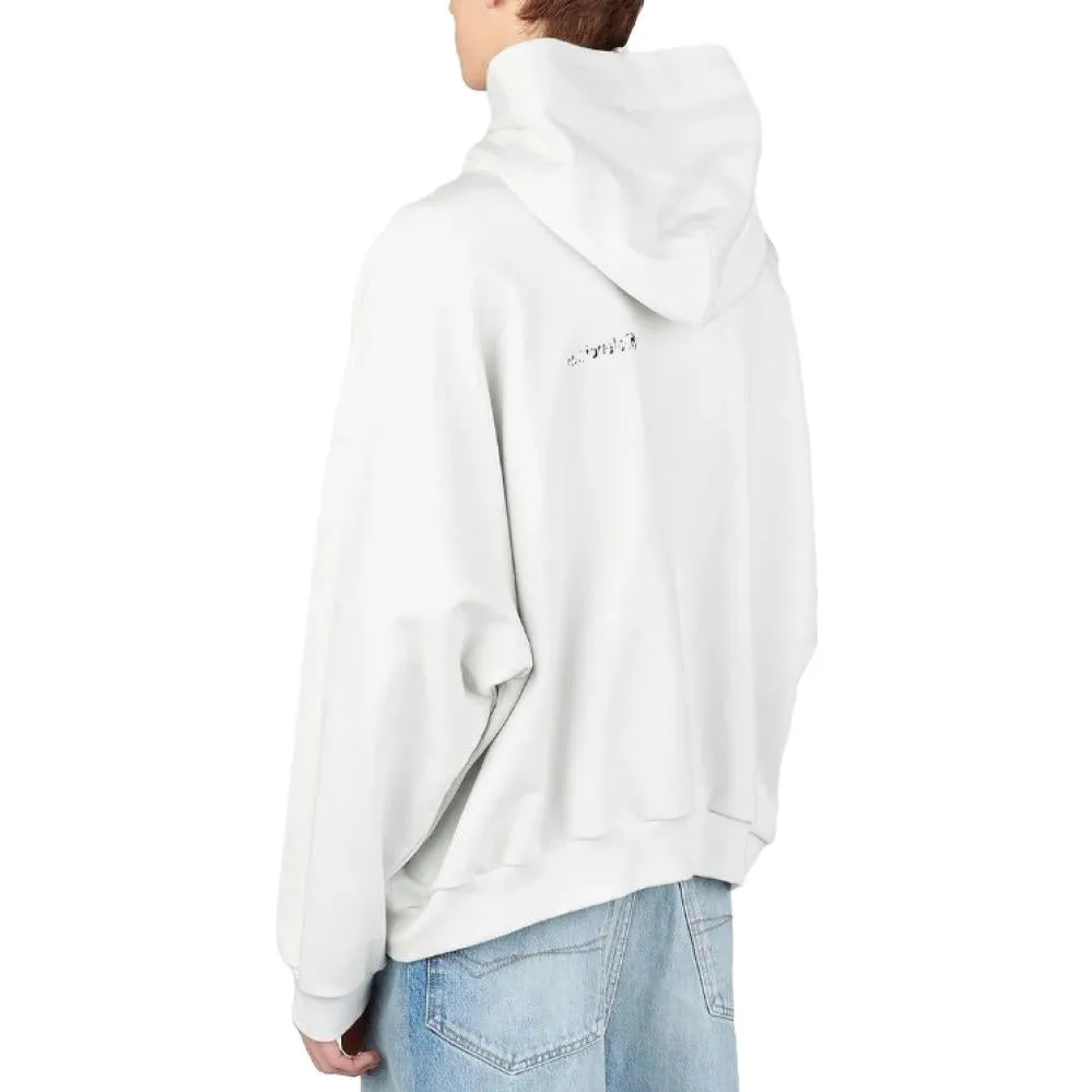 Balenciaga BB Corp Cotton Hoodie 'White' 713677TOVP19081 sold by KicksCrew product image thumbnail 5