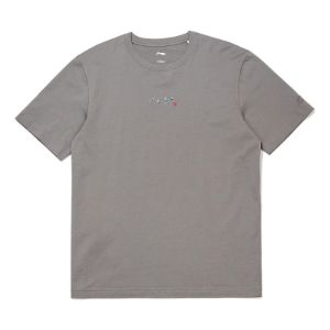 Li-Ning Cartoon Graphic T-shirt 'Steel Grey' AHSS371-7 sold by KicksCrew
