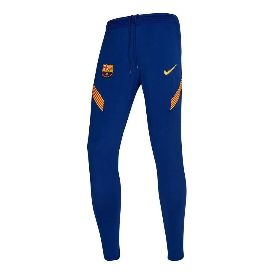 Nike FC Barcelona Squad Training Track Pants 'Blue' CD4970-455 sold by KicksCrew