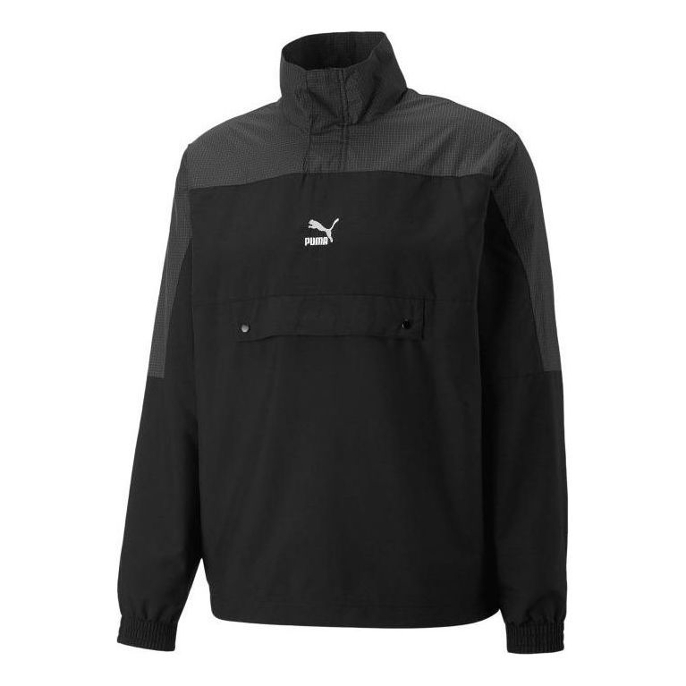Puma Swxp Half-Zip Jacket 'Black' 537711-01 sold by KicksCrew