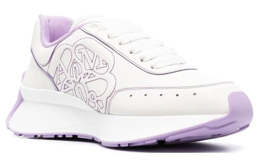 (WMNS) Alexander McQueen Sprint Runner 'White Lilac' 687995WIC9K8888 sold by KicksCrew product image thumbnail 2