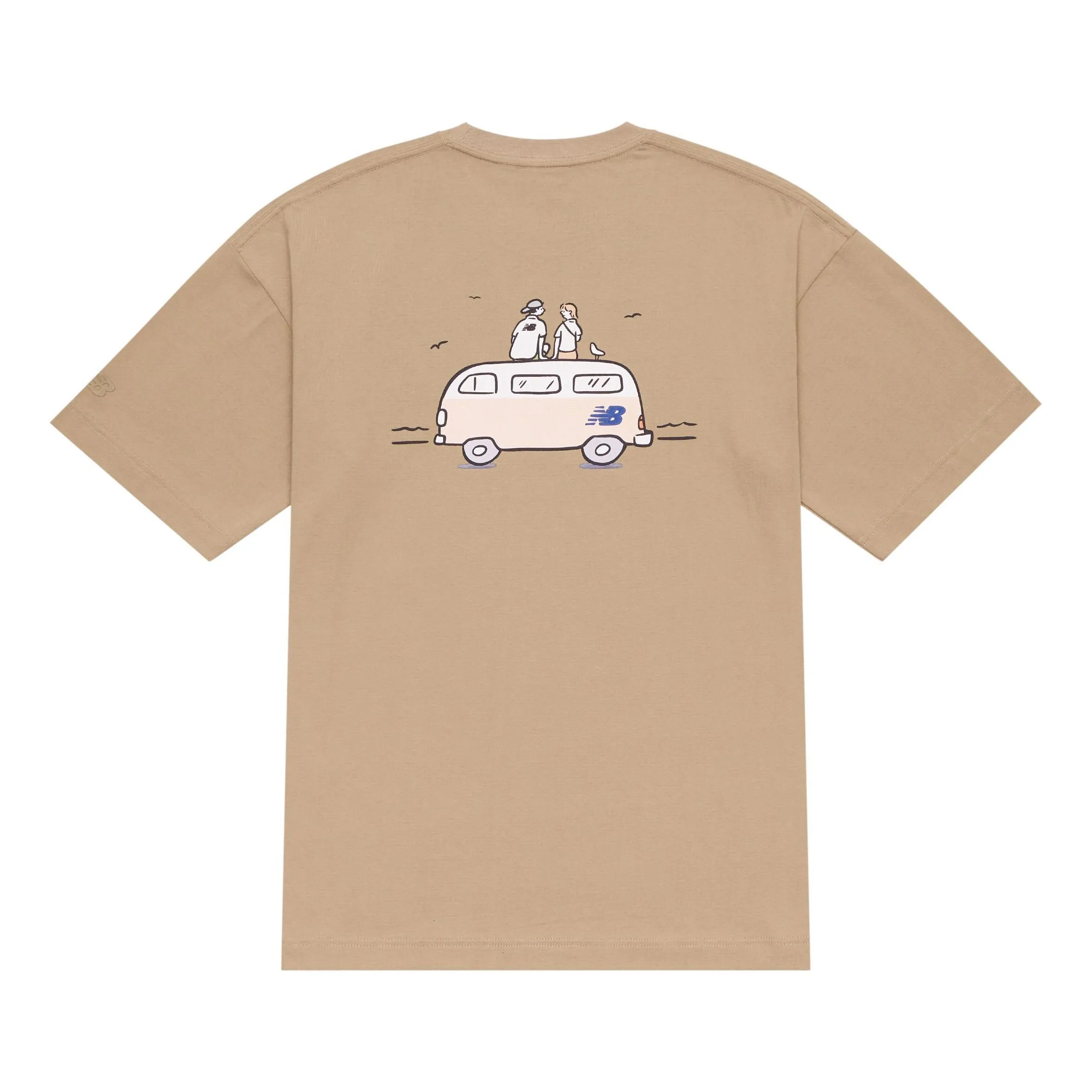 New Balance x PK Graphic T-shirt 'Light Beige' NEE26181-LB sold by KicksCrew