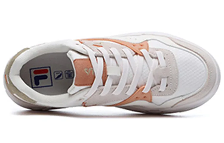 (WMNS) FILA FUSION Low-Top Skate Sneakers 'White Orange' T12W145107FSS sold by KicksCrew product image thumbnail 3