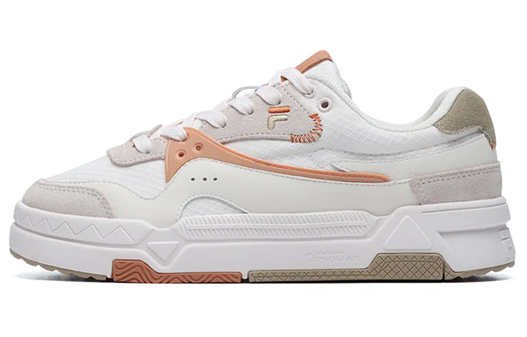 (WMNS) FILA FUSION Low-Top Skate Sneakers 'White Orange' T12W145107FSS sold by KicksCrew product image thumbnail 2