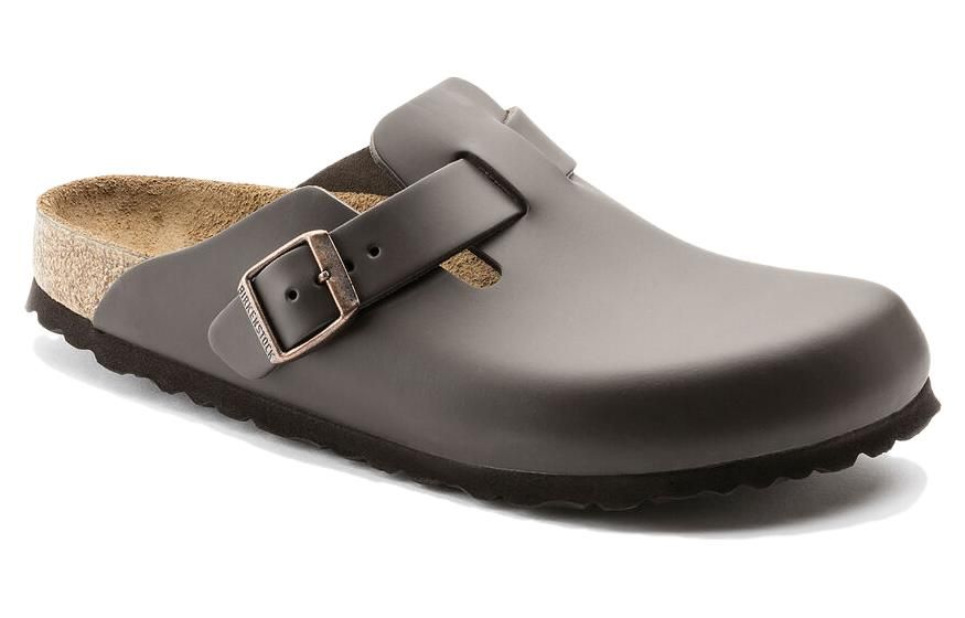 Birkenstock Boston Leather 'Dark Brown' 0060101 sold by KicksCrew product image thumbnail 3