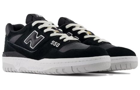 New Balance 550 Shoes 'Black Grey White' BB550PRA sold by KicksCrew