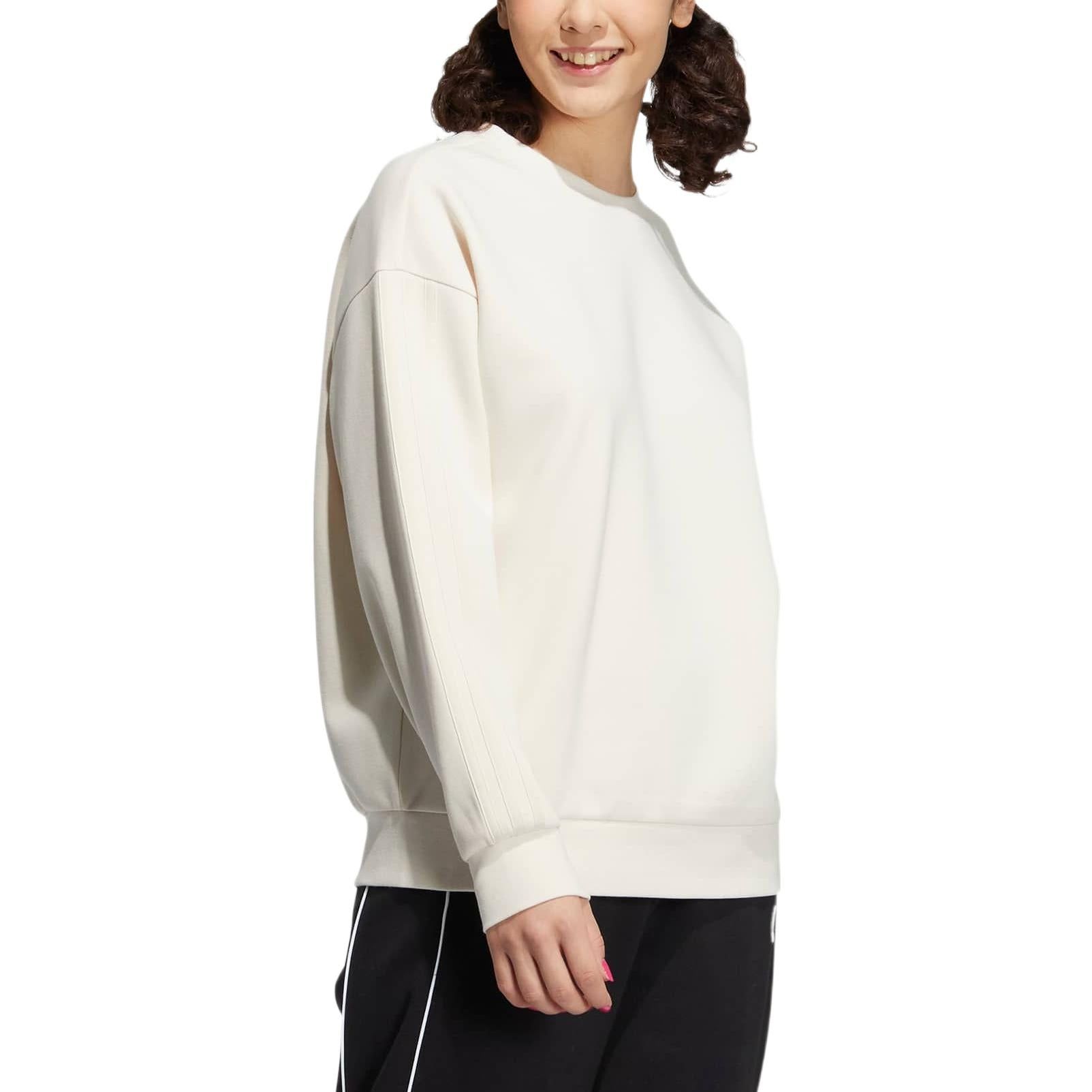 (WMNS) Adidas Neo Vbe Sweatshirts 'White' HY9645 sold by KicksCrew product image thumbnail 4