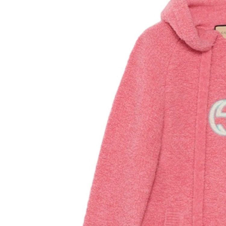 (WMNS) Gucci Interlocking G Bouclé Hoodie 'Pink' 766086-XKDMG-5175 sold by KicksCrew product image thumbnail 5