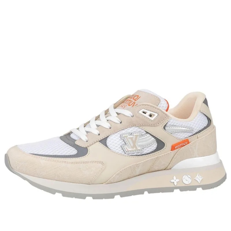 LOUIS VUITTON Run Away Sneakers 'Beige Monogram White' 1ABFCV sold by KicksCrew