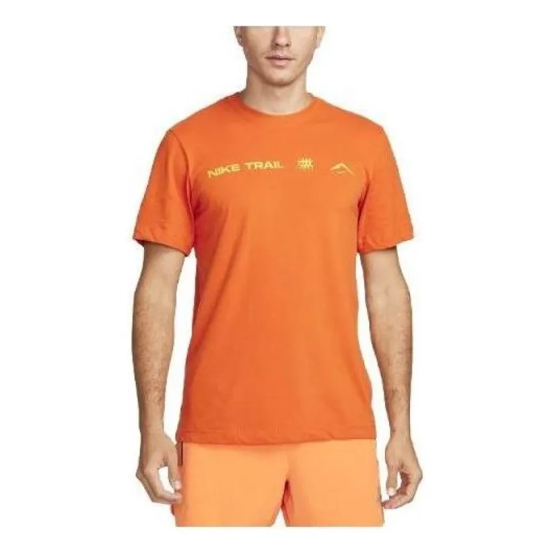 Nike Dri-FIT SSNL Trail T-shirt 'Orange' FN0825-893 sold by KicksCrew