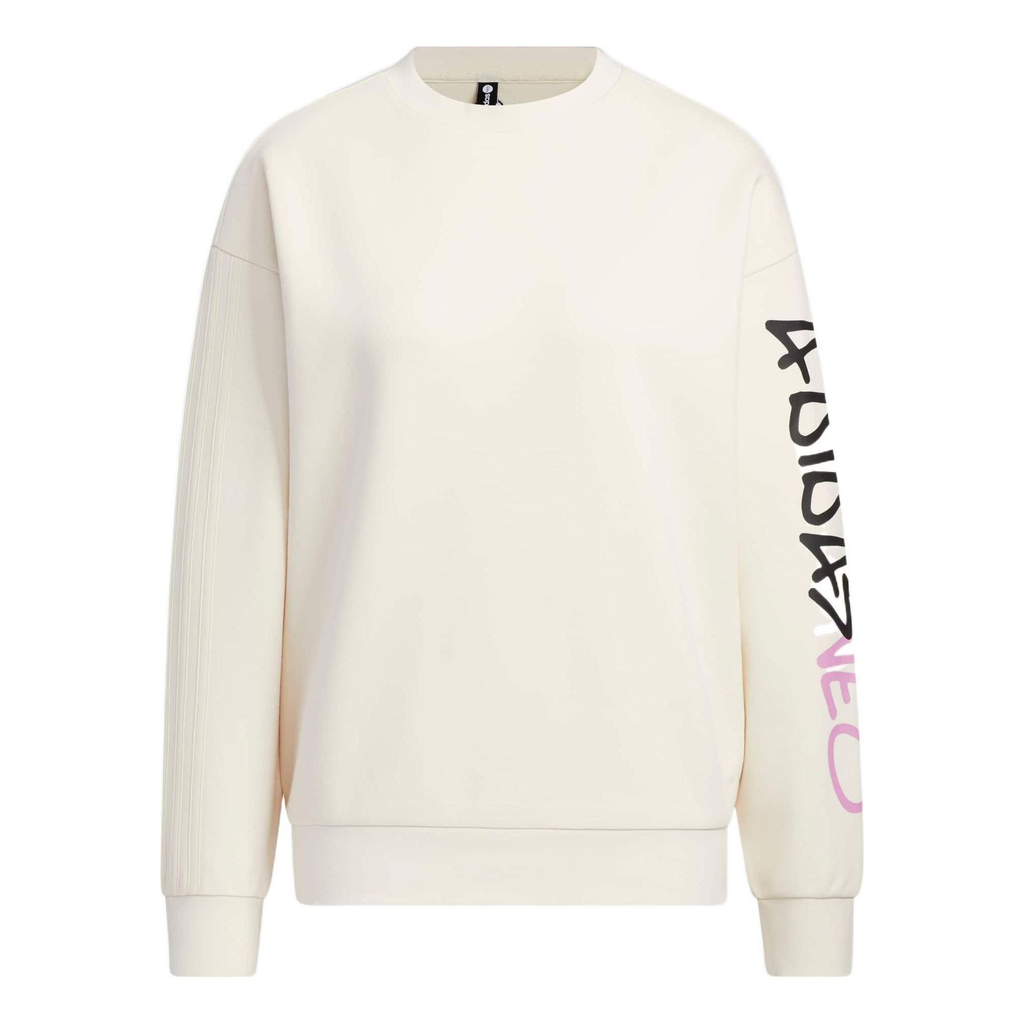 (WMNS) Adidas Neo Vbe Sweatshirts 'White' HY9645 sold by KicksCrew