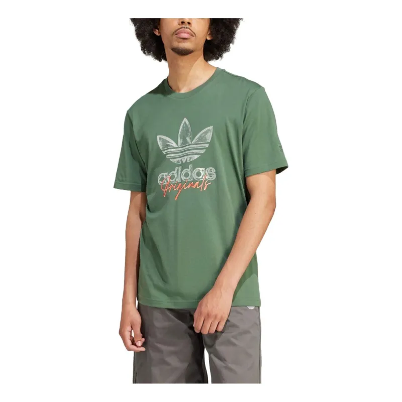 adidas Training Supply T-Shirt 'Green Oxide' IS0228 sold by KicksCrew