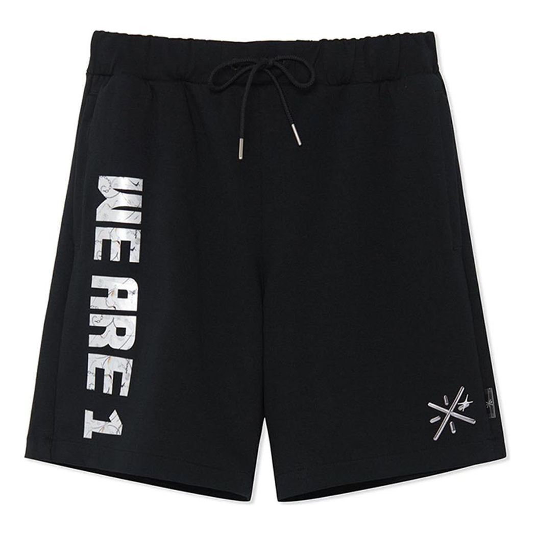 Li-Ning x Glare Way Of Wade Graphic Shorts 'Black' AKSS527-1 sold by KicksCrew