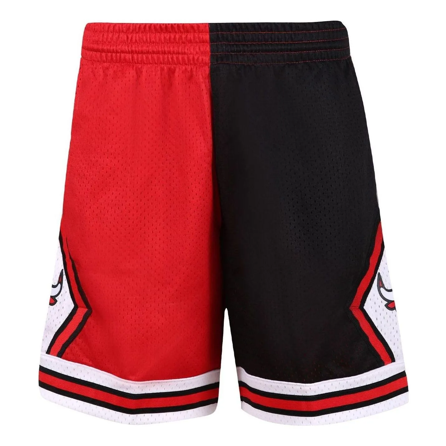 Mitchell & Ness x NBA Split Swingman Shorts 'Chicago Bulls 1997' SMSH4855-CBU97PPPBKRD sold by KicksCrew product image thumbnail 2