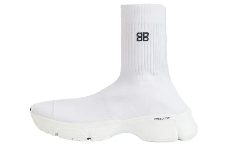 Balenciaga Speed 3.0 Monocolor Sneakers 'Recycled Off White' 654532W2DN29000 sold by KicksCrew product image thumbnail 2