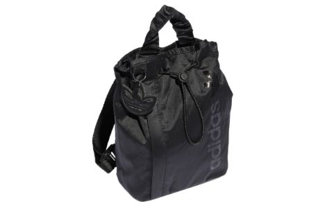 (WMNS) adidas Satin Mini Bucket Backpack 'Black' IB9046 sold by KicksCrew