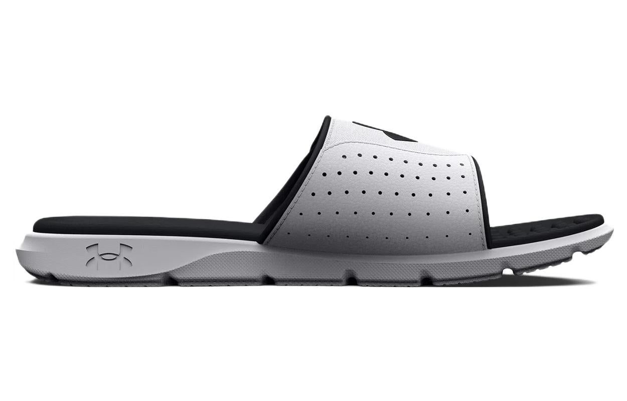 Under Armour Ignite 7 Slides 'White Black' 3026023-100 sold by KicksCrew product image thumbnail 3
