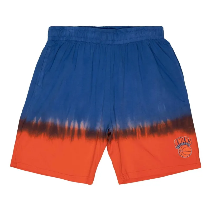 Mitchell & Ness x NBA New York Knicks Tie Dye Short 'Blue Orange' PSHR1235-NYKYYPPPRYOR sold by KicksCrew