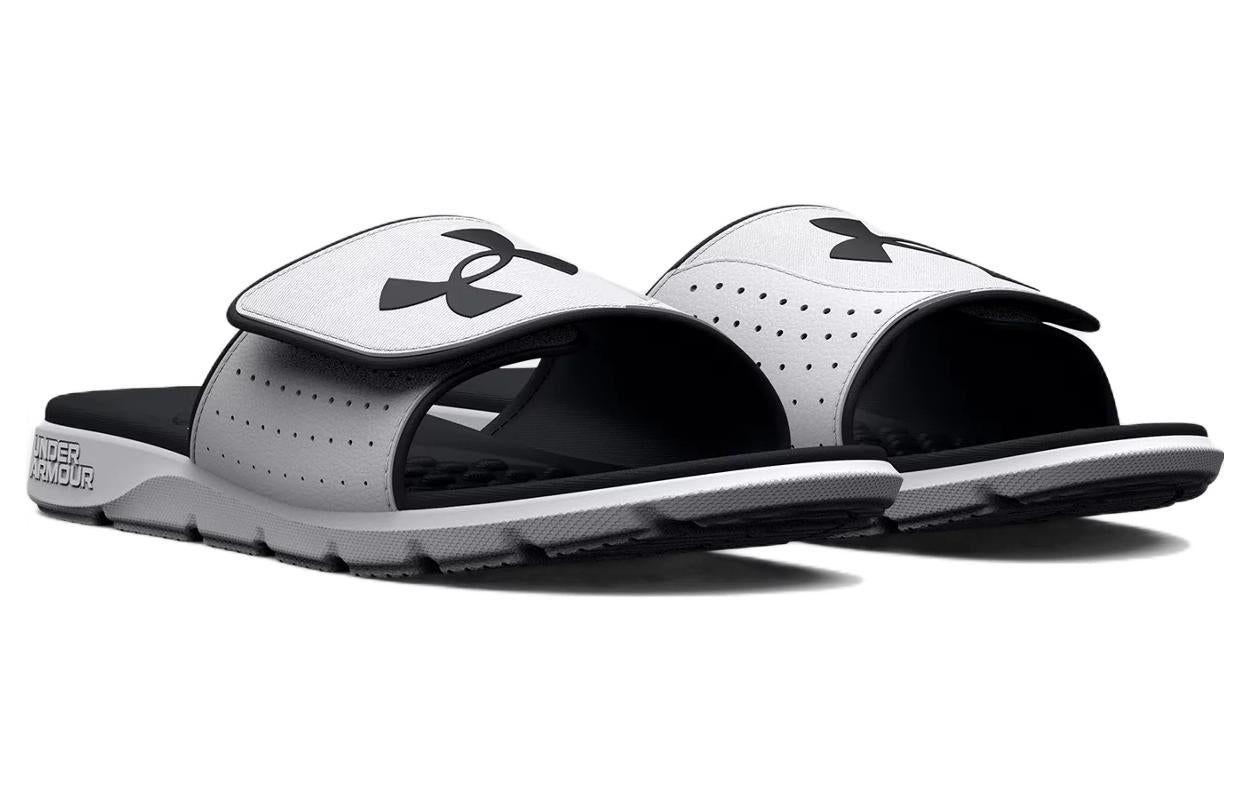 Under Armour Ignite 7 Slides 'White Black' 3026023-100 sold by KicksCrew product image thumbnail 4