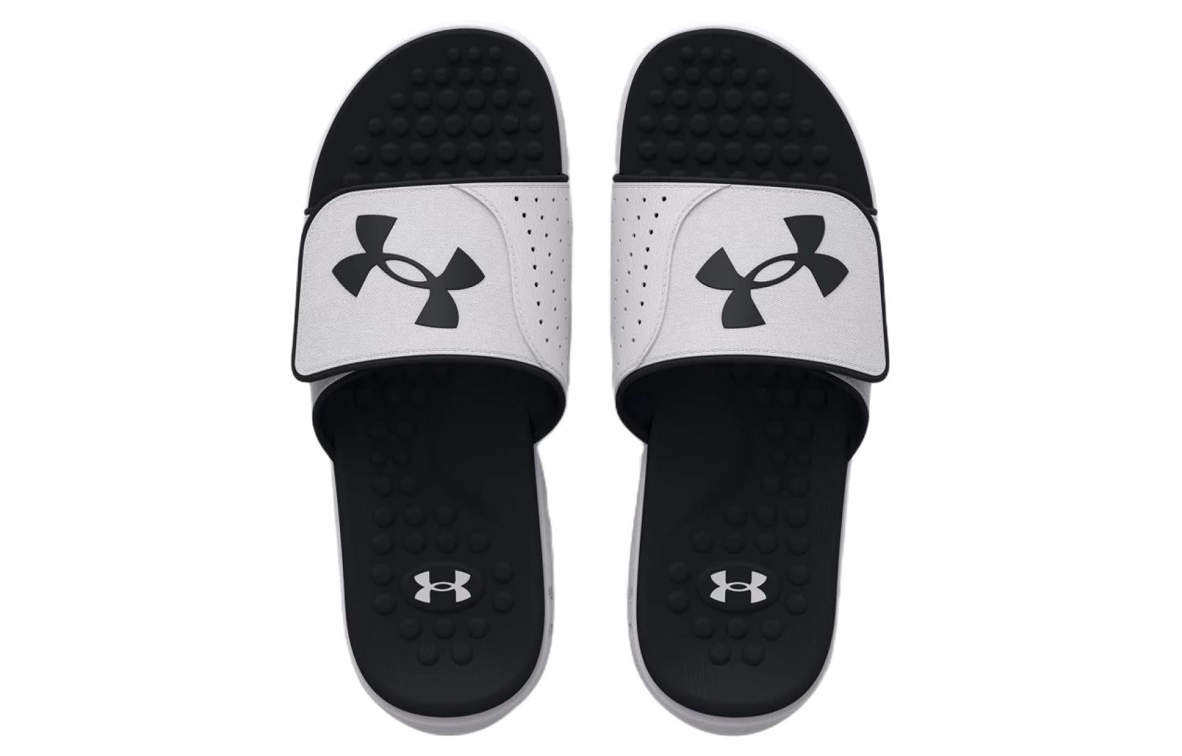 Under Armour Ignite 7 Slides 'White Black' 3026023-100 sold by KicksCrew product image thumbnail 5