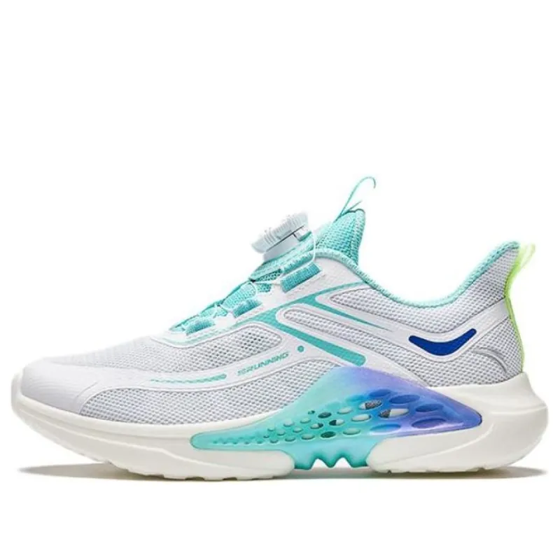(GS) ANTA Running Series Sneakers 'White Teal Blue' A312425509-4 sold by KicksCrew