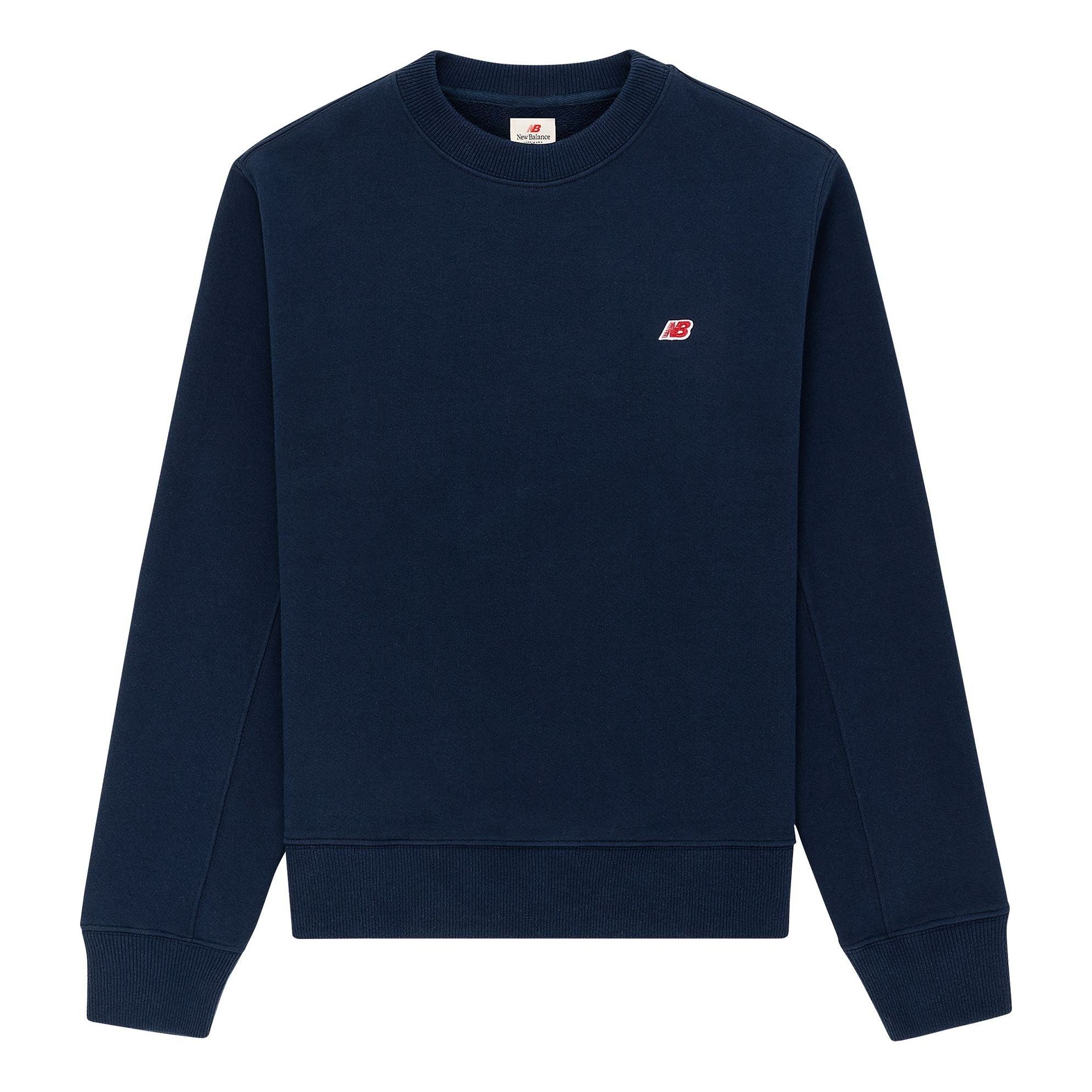 New Balance MADE in USA Core Crewneck Sweatshirt 'Natural Indigo' MT21541-NGO sold by KicksCrew