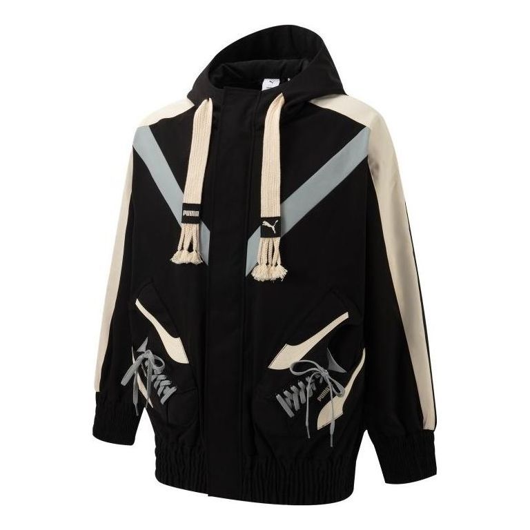 Puma X Staffonly X Monopoly Logo Jacket 'Black' 539895-01 sold by KicksCrew