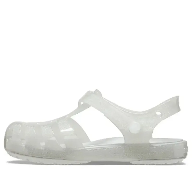 (GS) Crocs Isabella Glitter Sandals 'White' 208444-0IC made by Crocs