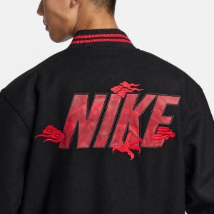 Nike CNY Basaball Jacket 'Year Of The Dragon' FZ6372-010 sold by KicksCrew
