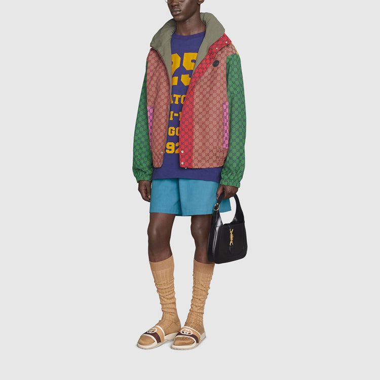 Gucci GG Canvas Zip Jacket 'Multicolor' 658114-Z8AOH-9870 sold by KicksCrew product image thumbnail 4