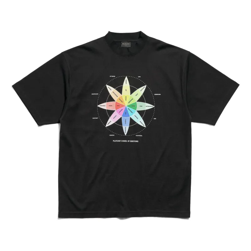 (WMNS) Balenciaga How Do You Feel T-shirt Medium Fit 'Black' 764235TQVS31055 sold by KicksCrew