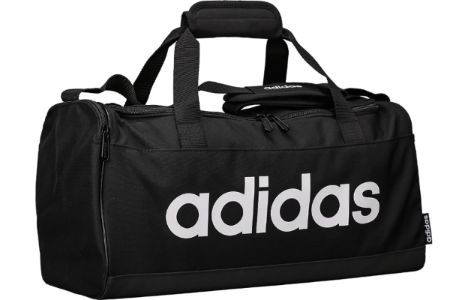 adidas Linear Logo Duffle Bag 'Black' FL3693 sold by KicksCrew