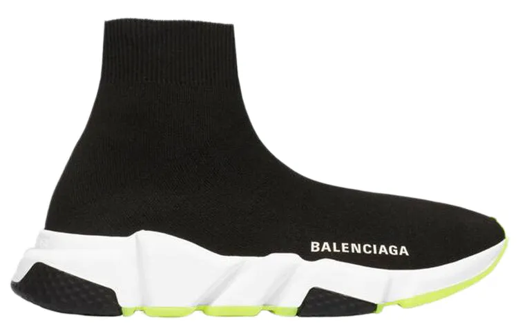 (WMNS) Balenciaga Speed 2.0 Sneakers 'Black Neon' 551185W05G01000 sold by KicksCrew product image thumbnail 2