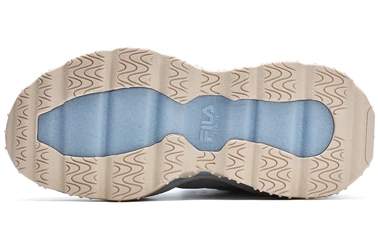 (WMNS) FILA FUSION QD96 Athletic Shoes 'Grey Beige Blue' T12W311203FQB sold by KicksCrew product image thumbnail 5