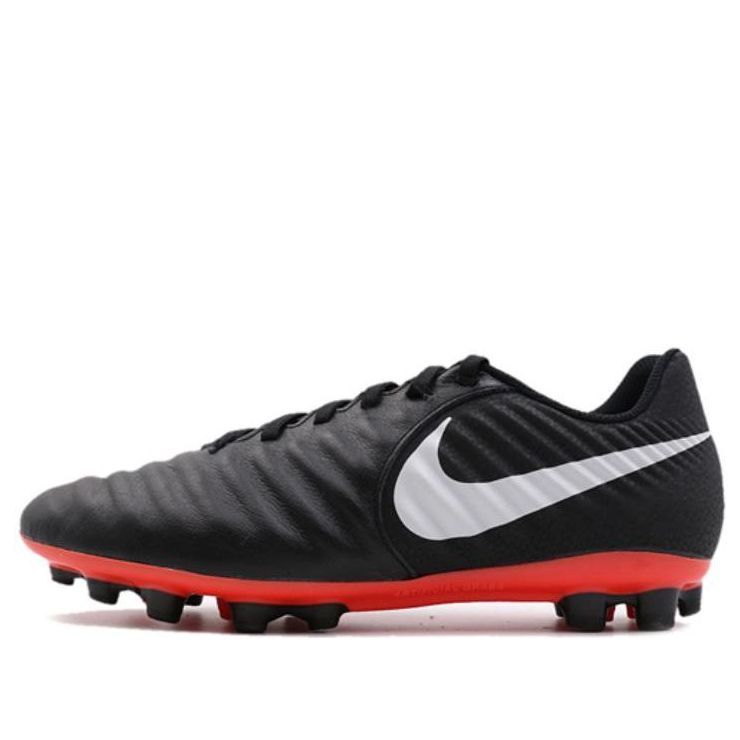 Nike Tiempo Legend 7 acad Emy Ag-R 'Black Red White' AH8801-006 sold by KicksCrew