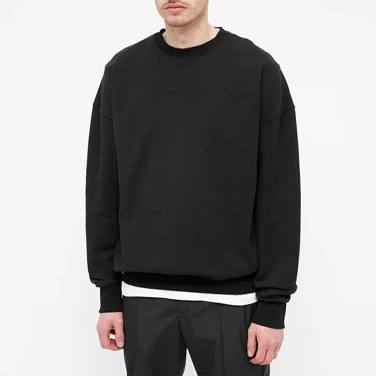 A-COLD-WALL* Logo Crew Sweatshirt 'Black' ACWMW032-BLACK sold by KicksCrew product image thumbnail 3