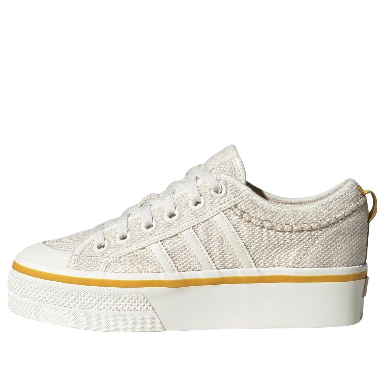 (WMNS) adidas Nizza Platform 'Wonder Quartz Gold' IG0485 sold by KicksCrew