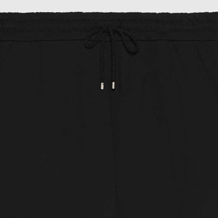 Gucci Cotton Jersey Jogging Pant With Web 'Black' 752189-XJFQV-1043 sold by KicksCrew product image thumbnail 5