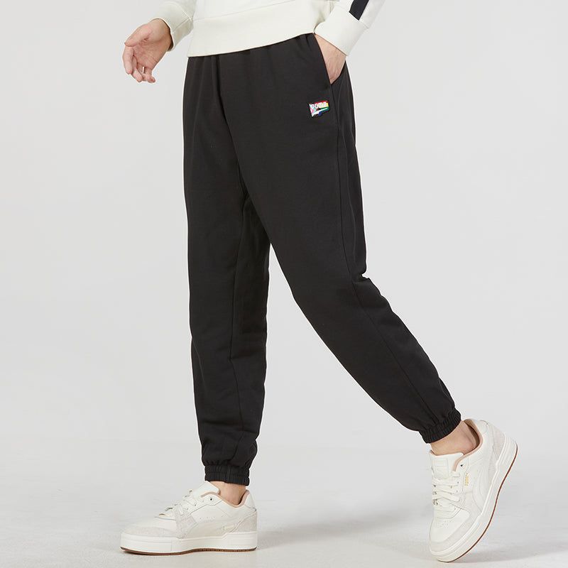Puma Downtown Pride Sweatpants Tr Logo Pants 'Black' 621561-01 sold by KicksCrew product image thumbnail 5