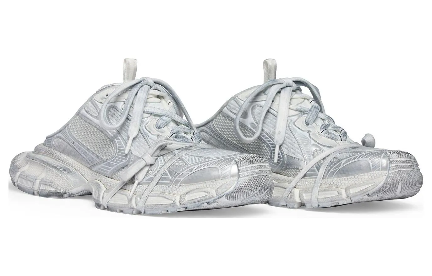 (WMNS) Balenciaga 3XL Mules 'Silver White' 742682W3XL19091 sold by KicksCrew product image thumbnail 3